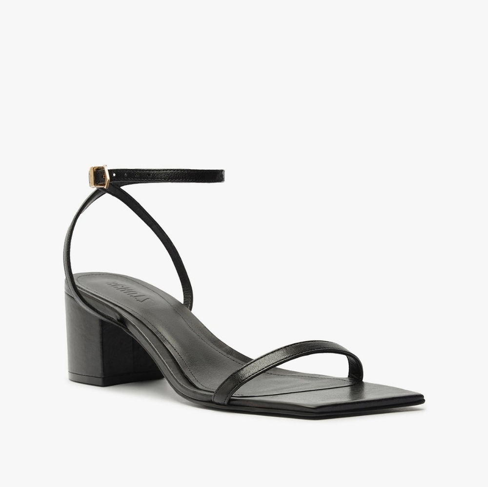 Schutz block sandal